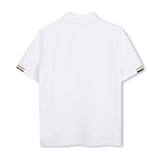 White Piqué Polo Shirt