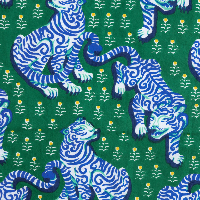 Tiger Queen - Back to Bed Nightgown - Jade