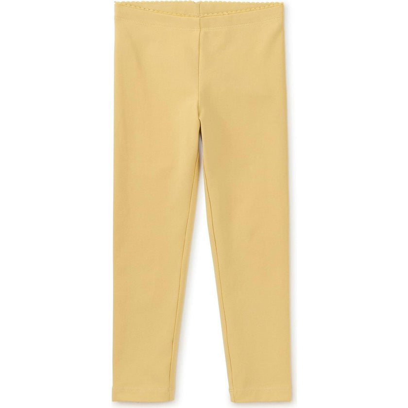 Solid Super-Soft Leggings, Yellow
