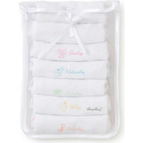 Girls Days of the Week Onesies Set