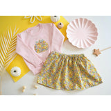 Liberty of London Childrens Elasticated Skirt, Michelle Yellow