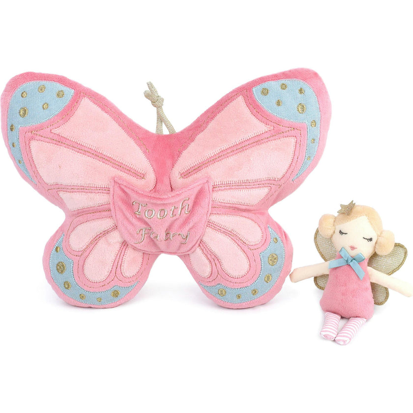 Butterfly Tooth Fairy Pillow and Doll Set