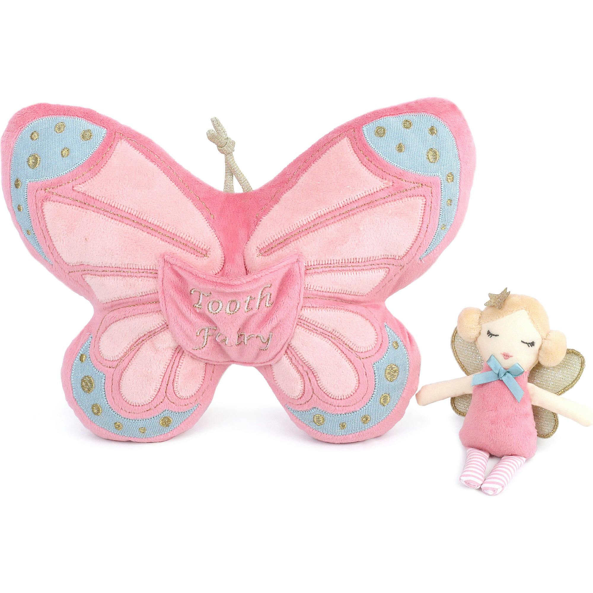 Butterfly Tooth Fairy Pillow and Doll Set