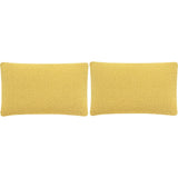 Set of 2 Soleil Solid Indoor/Outdoor Pillow