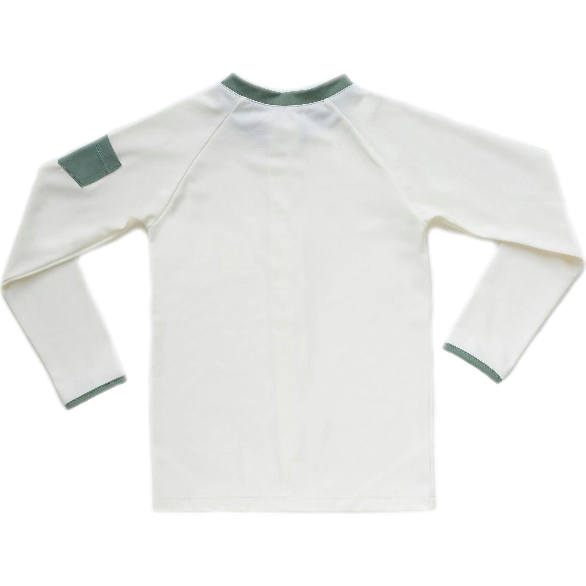 Leo Rashguard Ivory And Sage Green