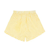 girls soleil gingham ruffle shorts
