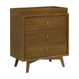Universal Removable Changing Tray in Natural Walnut