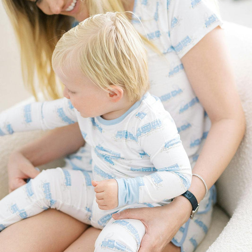2 piece Train Pajama