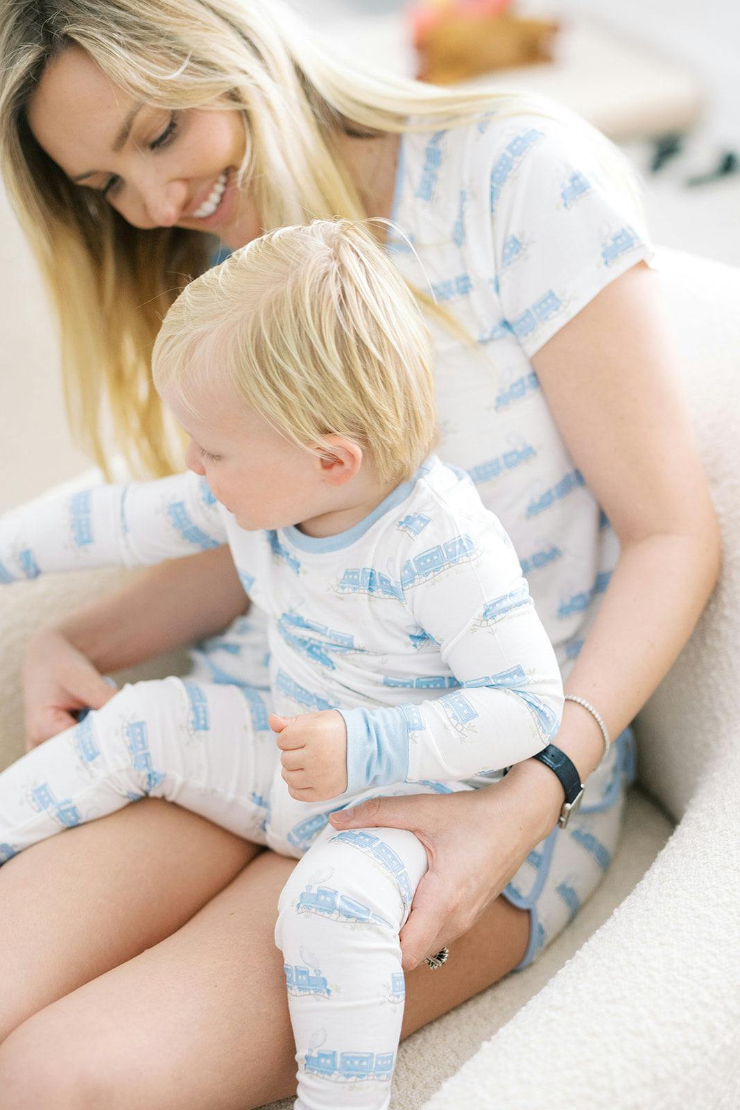 2 piece Train Pajama