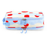 Oz Daypack Backpack with Doodle Large Pencil Case in Floating Apple