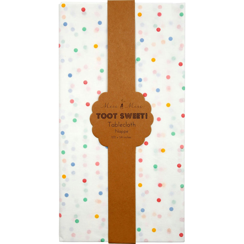 Spotty Paper Tablecloth
