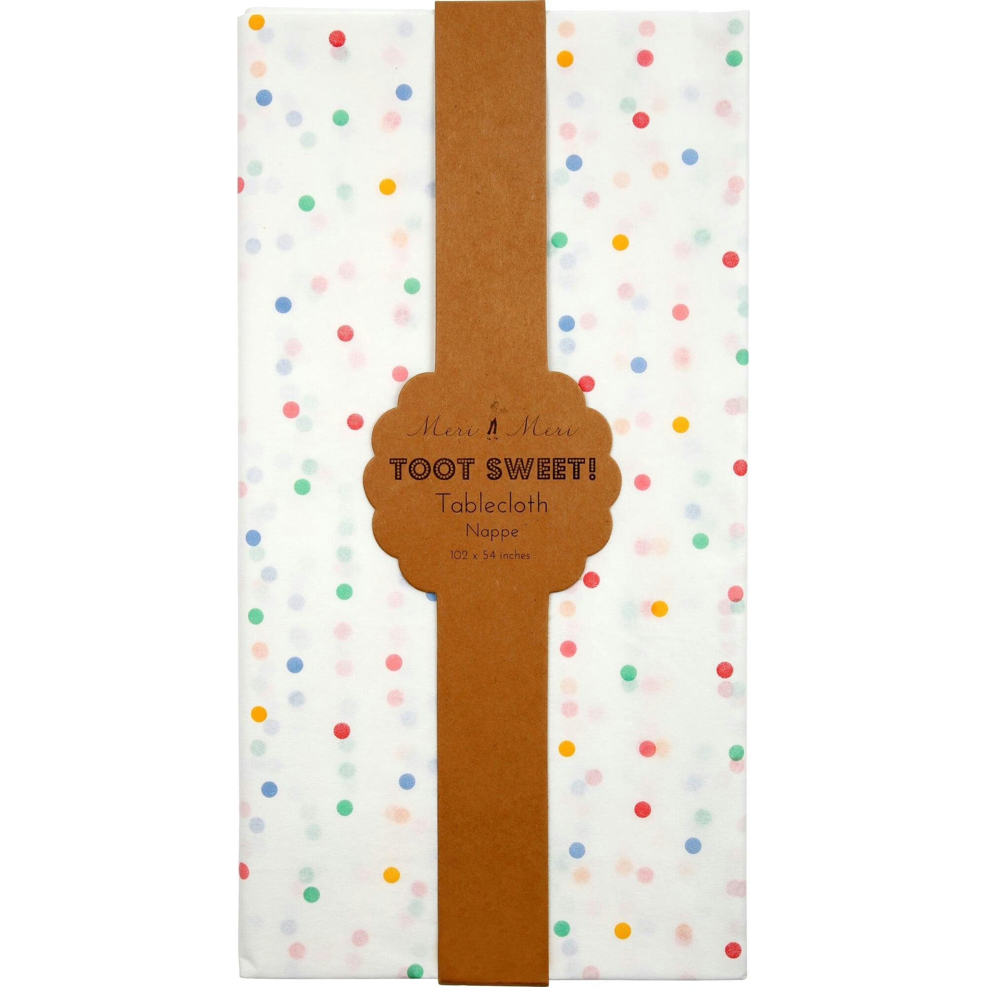 Spotty Paper Tablecloth
