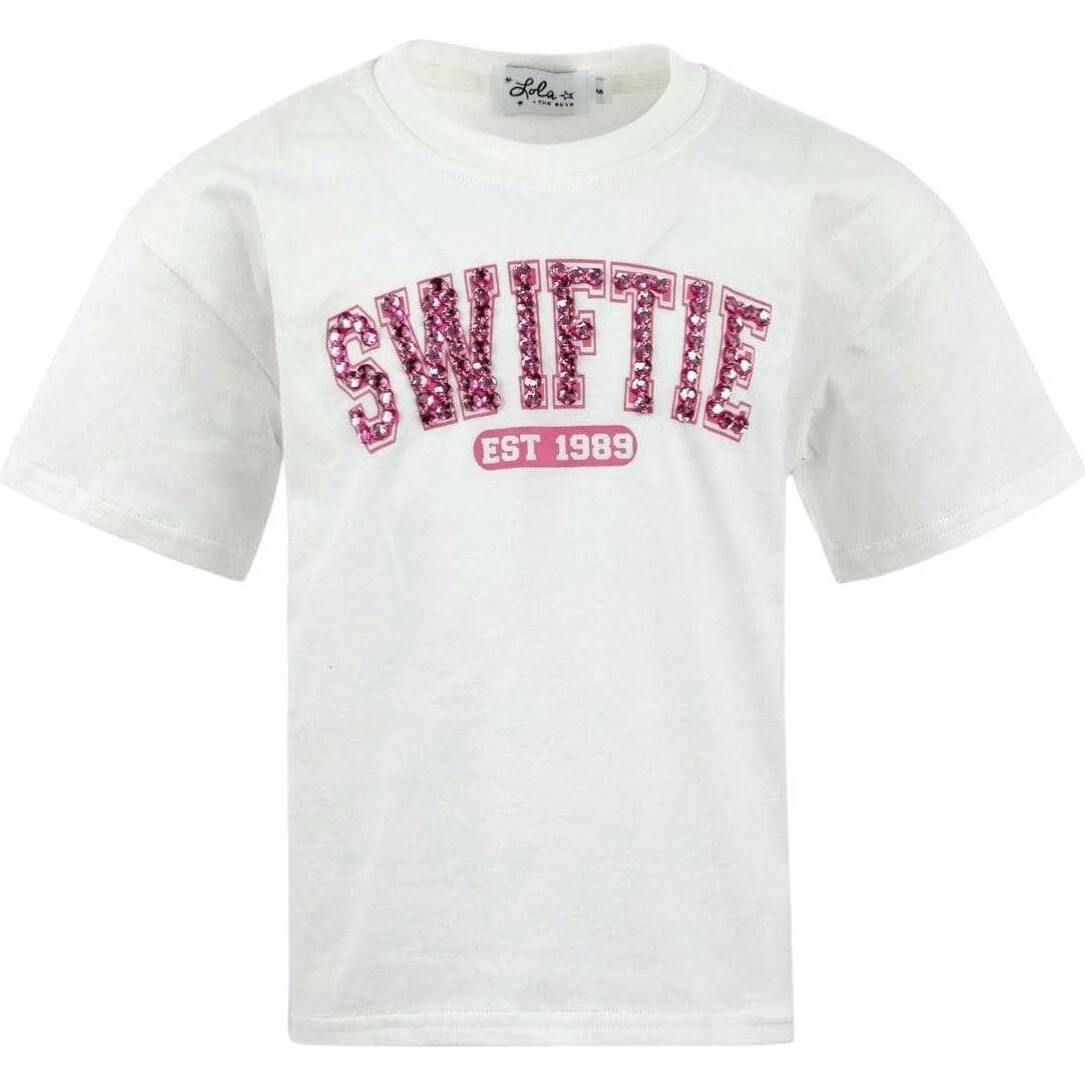 Women's Rose Crystal Swiftie Tee