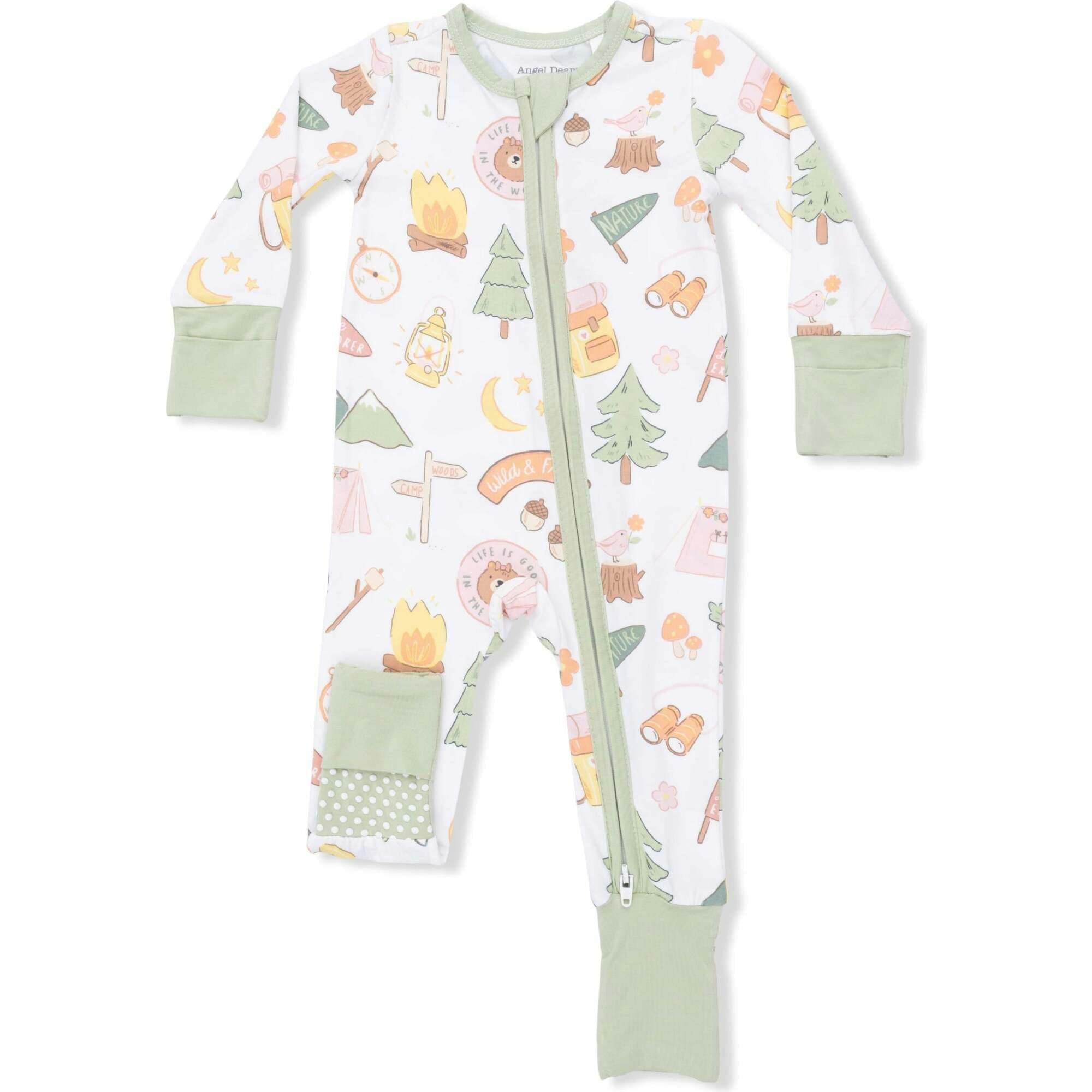 Camping Pink - Convertible Romper