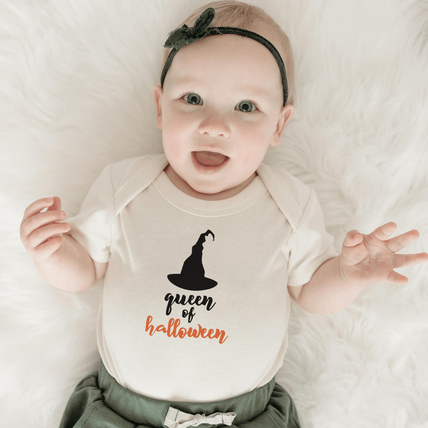 graphic bodysuit | queen of halloween