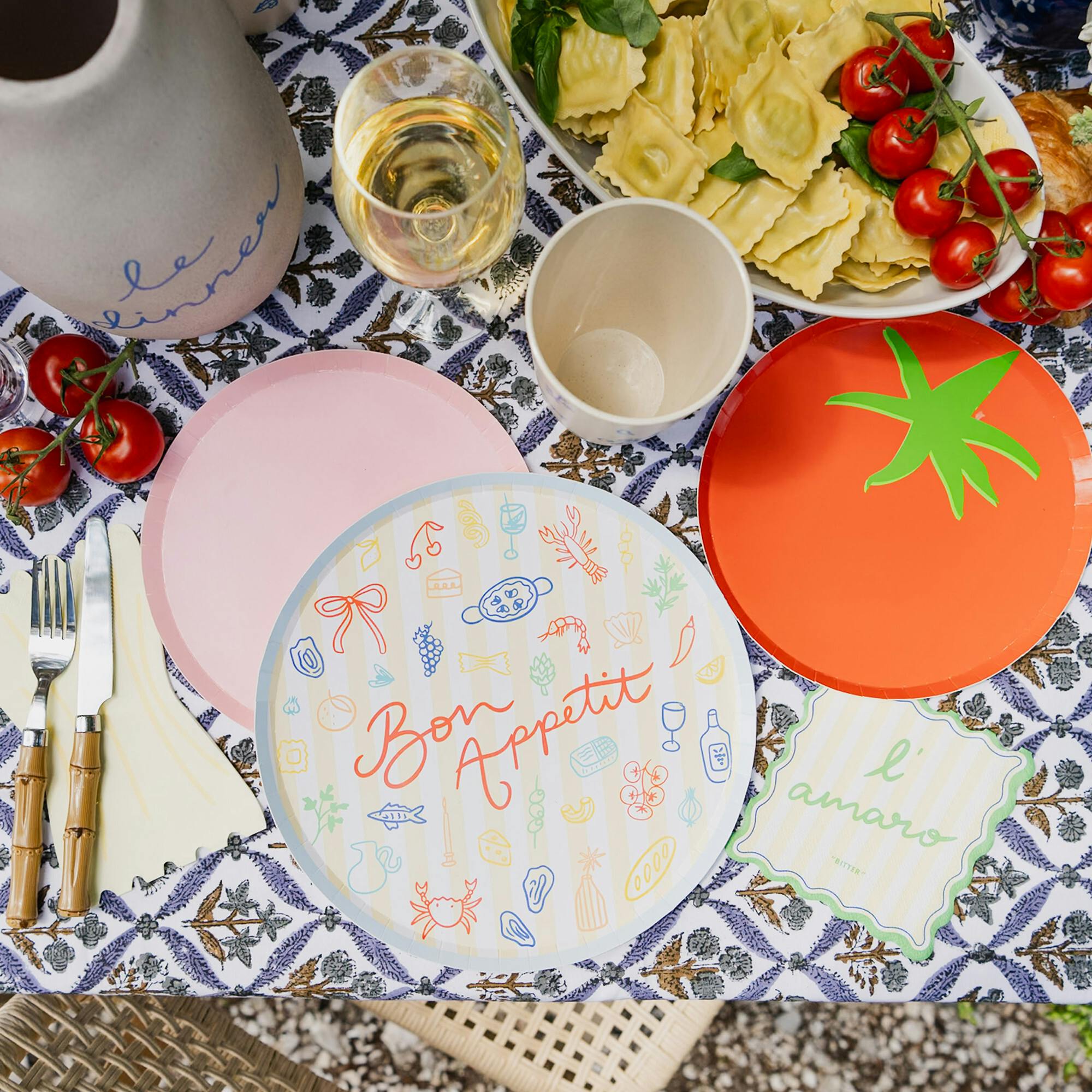 Le Dinner Bon Appetit Dinner Plates