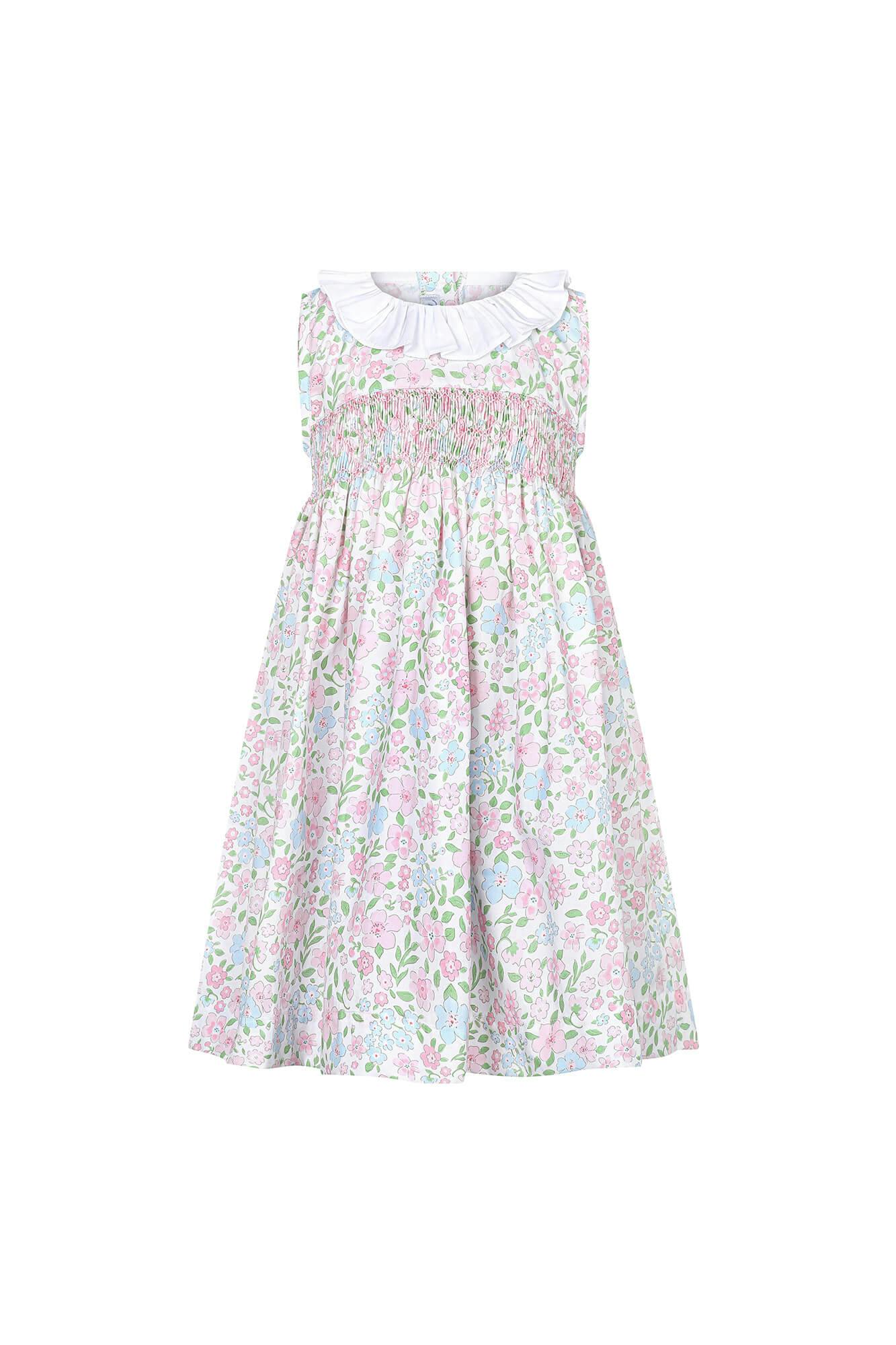 English Garden Woven Spring Dress