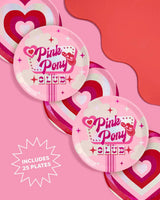 Pink Pony Club Plates - 24 paper plates