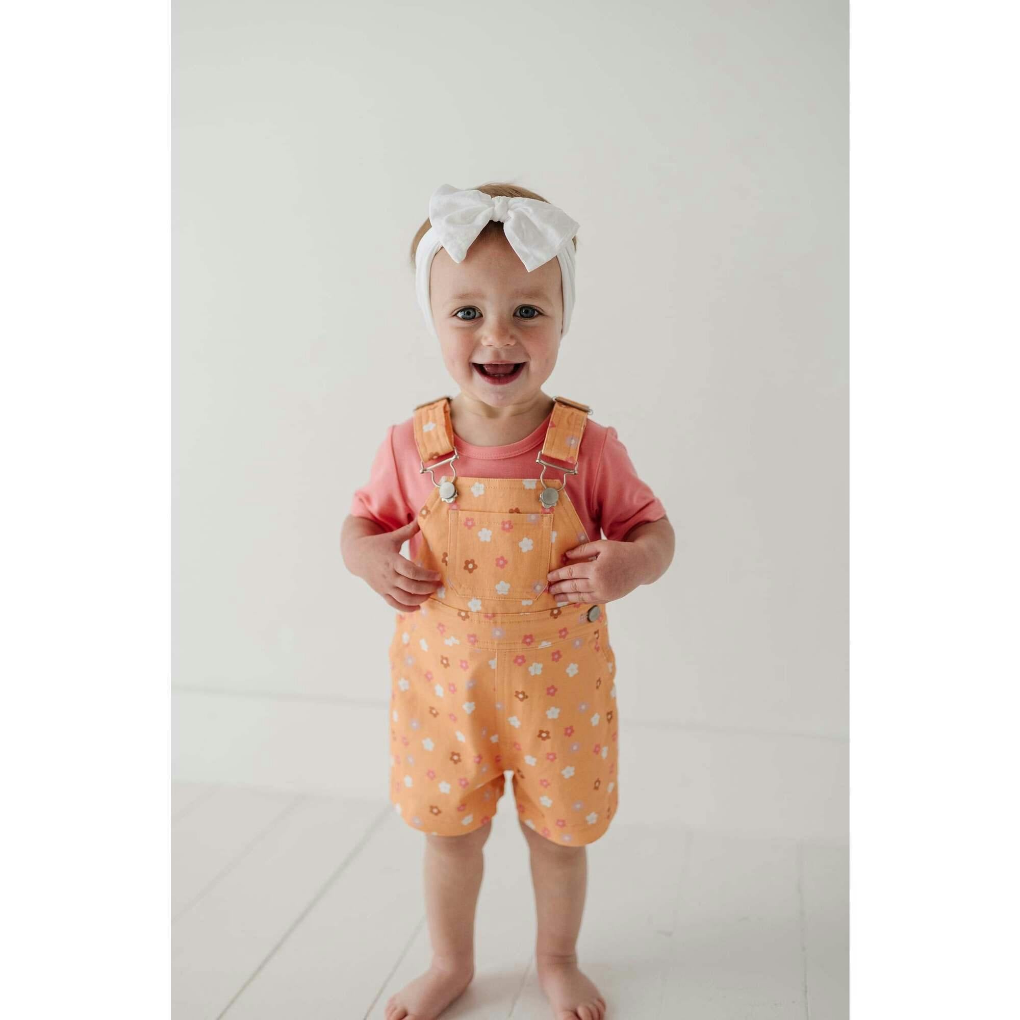 Baby Cotton Overalls Set