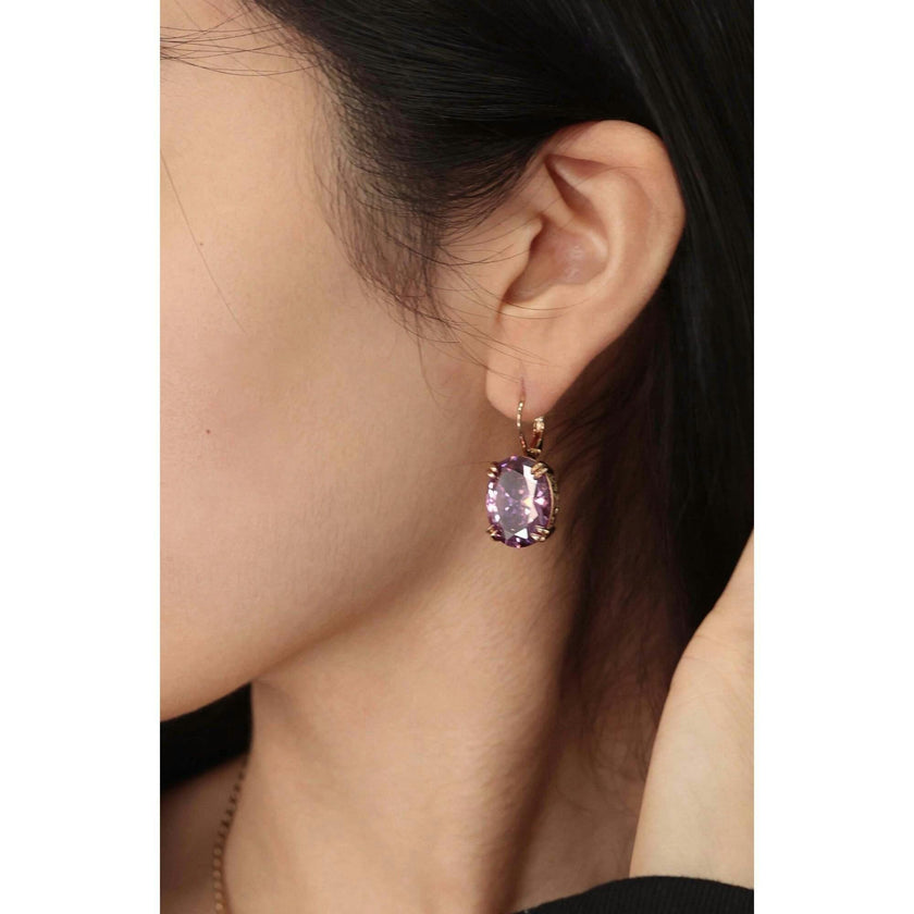 Grape Glow Earrings