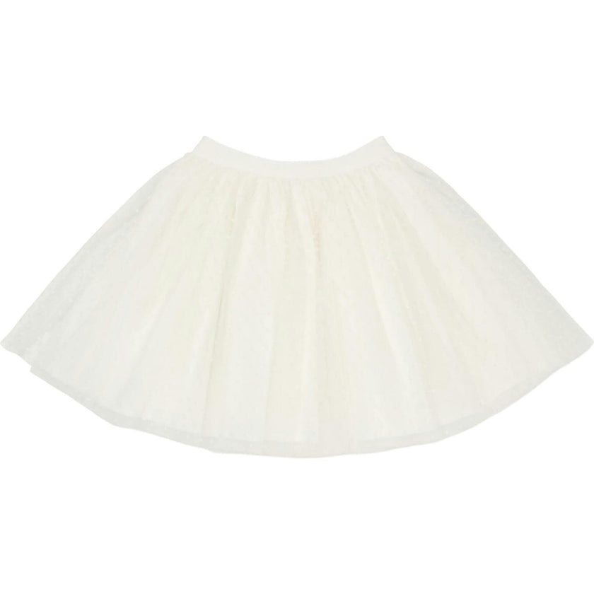 Ivory Tulipan Ceremony Girl Tulle Skirt
