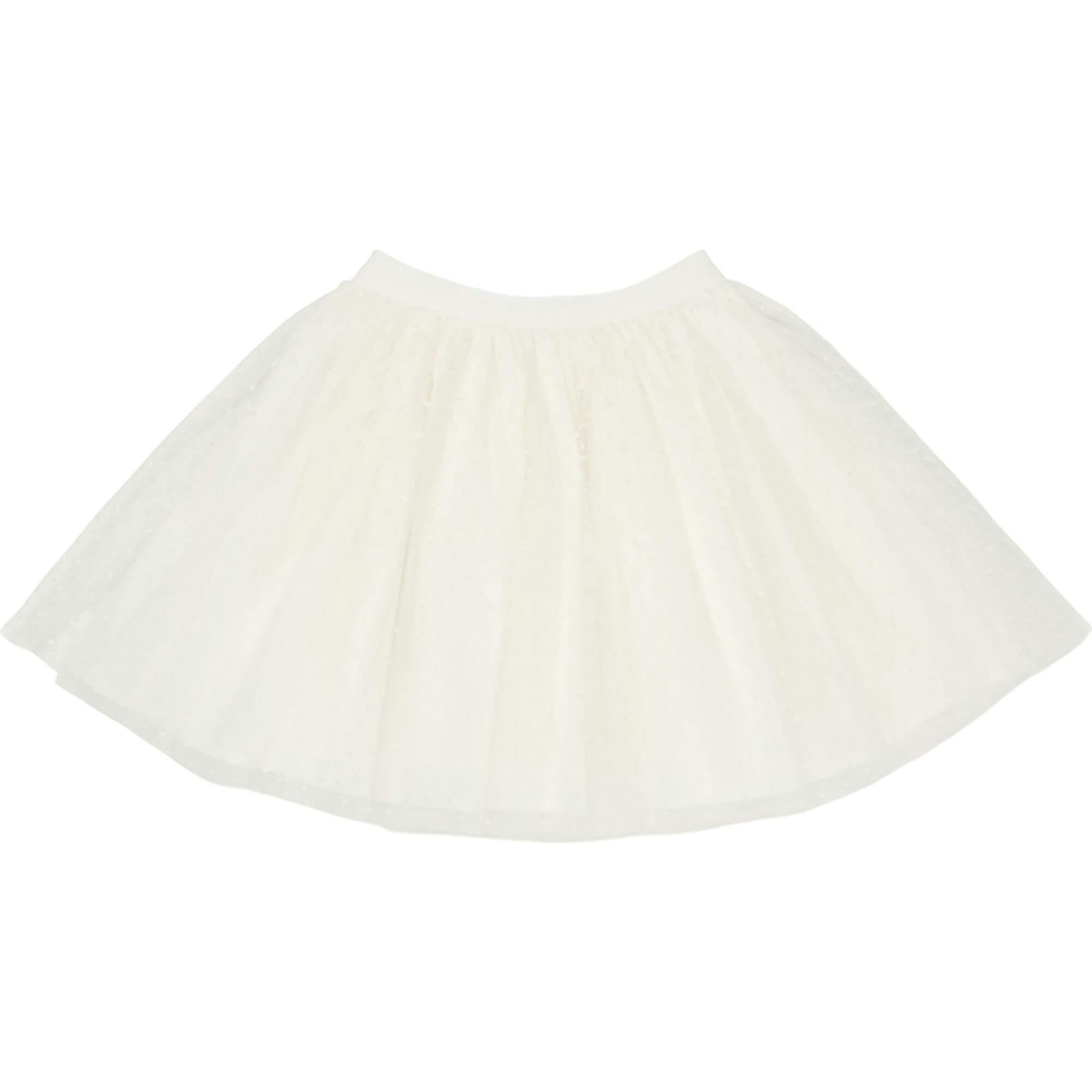 Ivory Tulipan Ceremony Girl Tulle Skirt