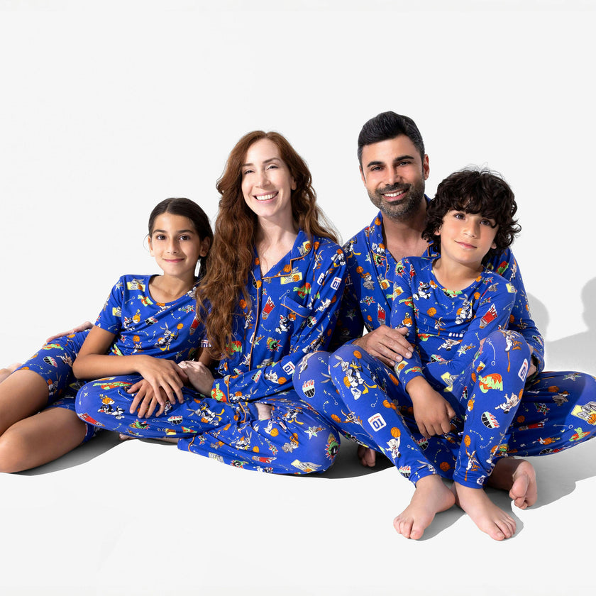 Space Jam Bamboo Kids Pajama Short Set