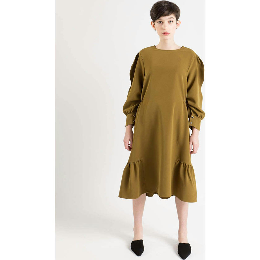 Ivy dress (olive)