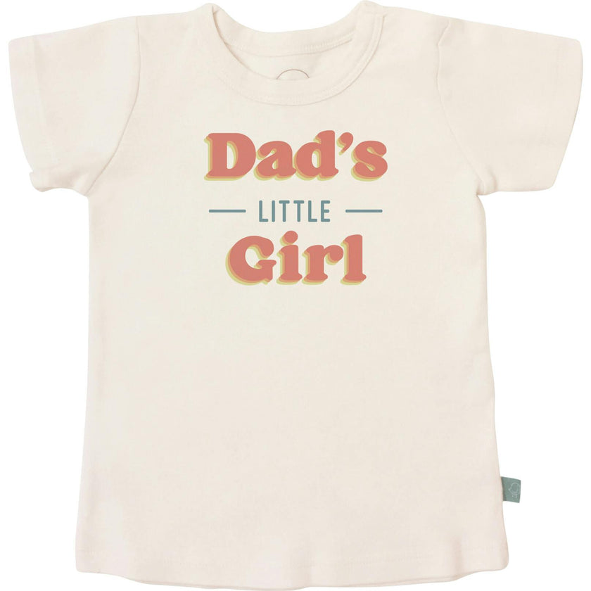 graphic tee | dads little girl