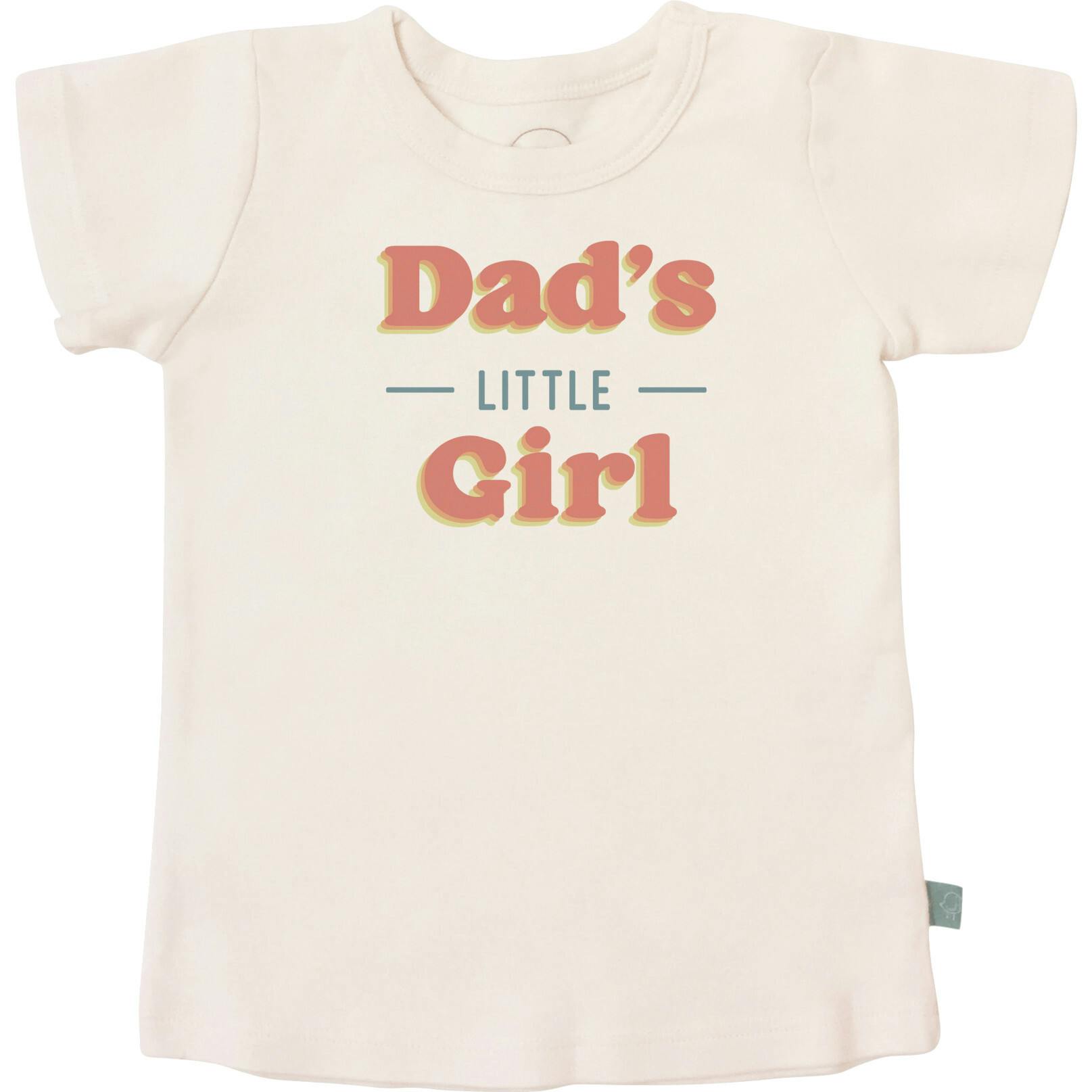 graphic tee | dads little girl