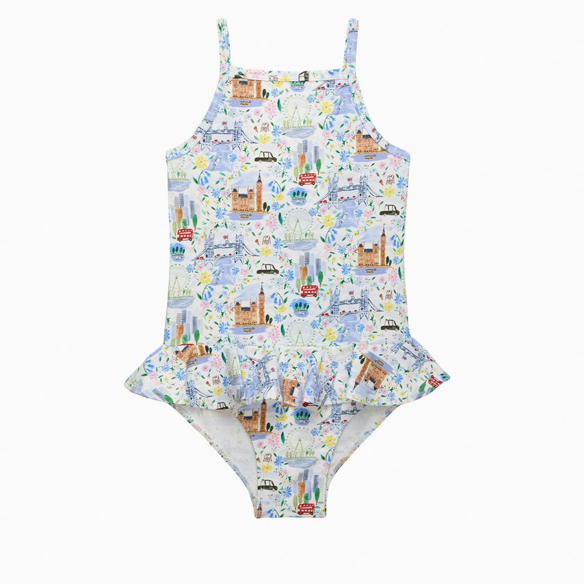 London Peplum Swimsuit
