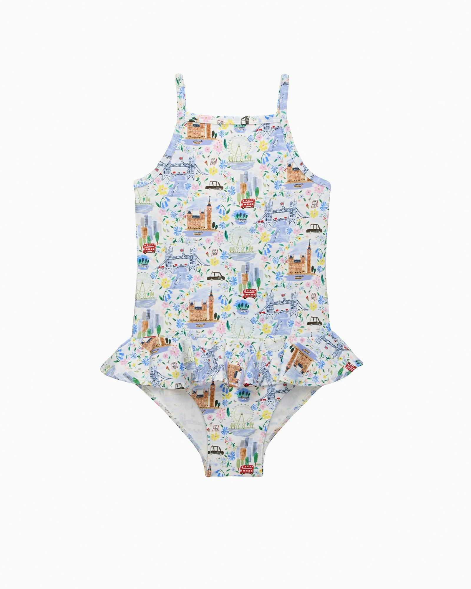 London Peplum Swimsuit