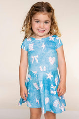 Simply Soft Short Sleeve Skater Dress