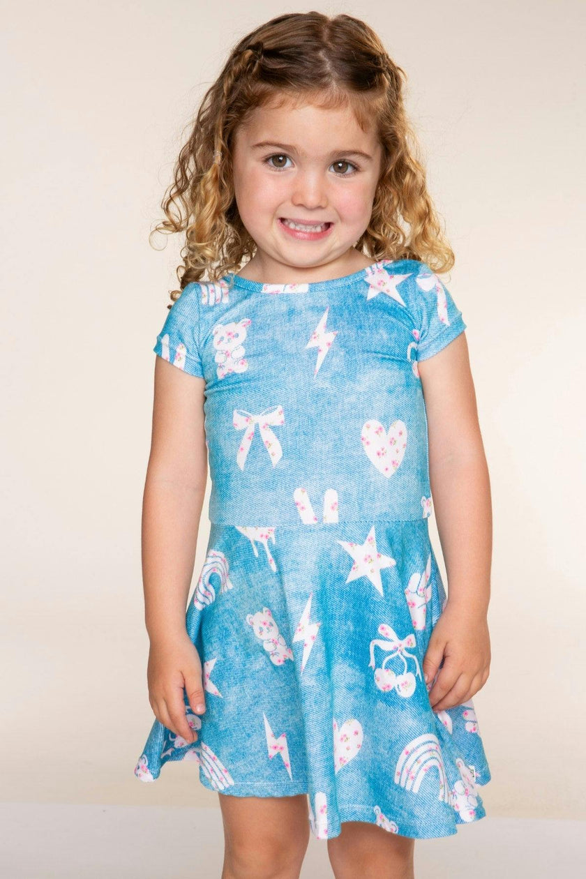 Simply Soft Short Sleeve Skater Dress