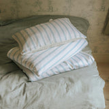 Seaside Vertical Stripes Toddler Pillow, Prints