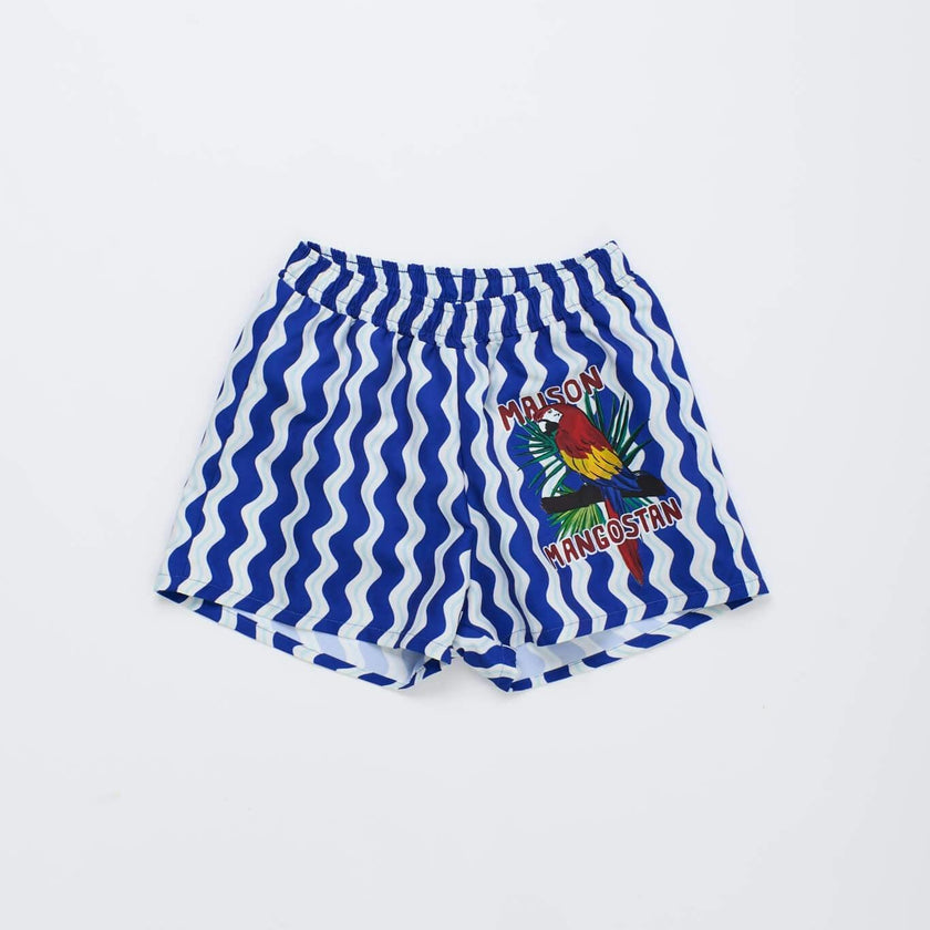 LOROS WAVY SWIMSHORTS BLUE