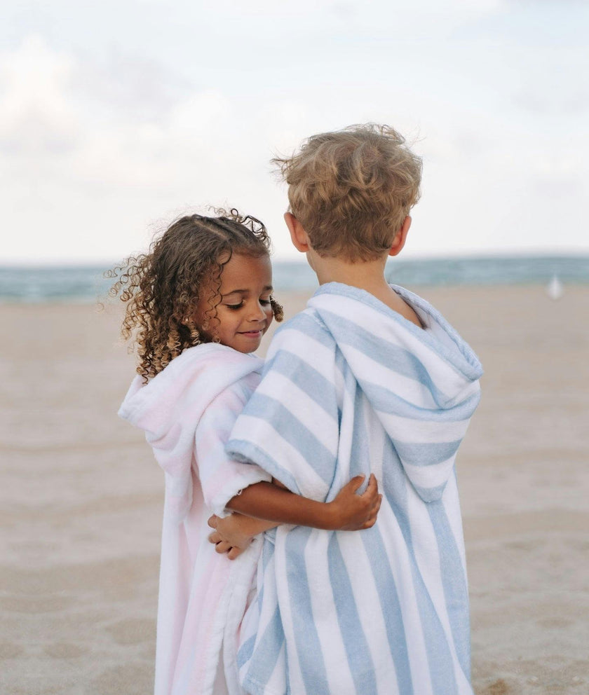 Stripes Bath Poncho