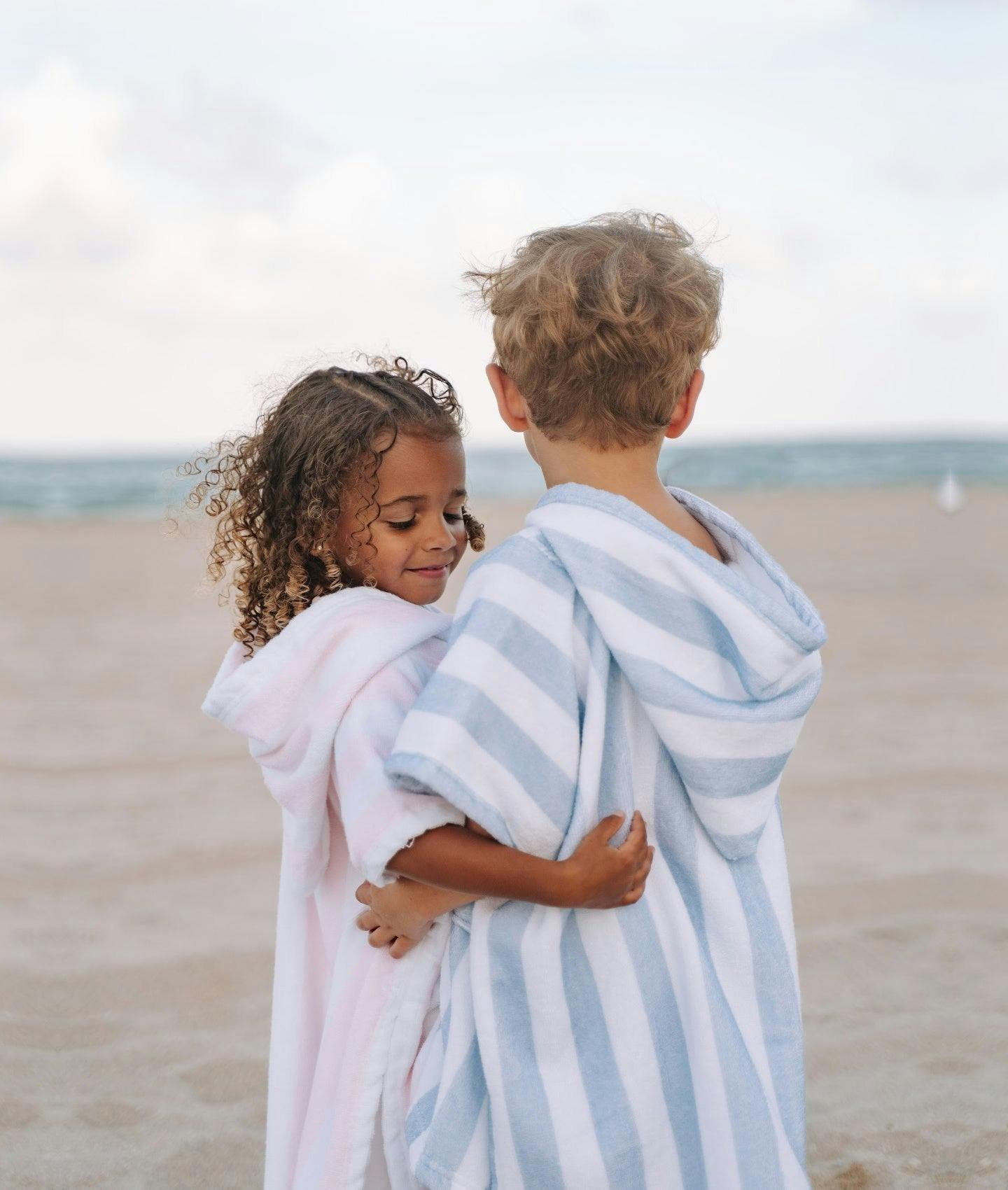 Stripes Bath Poncho
