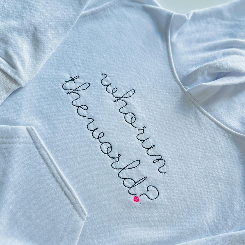 Baby + Kids "Who Run the World?" Pullover Hoodie