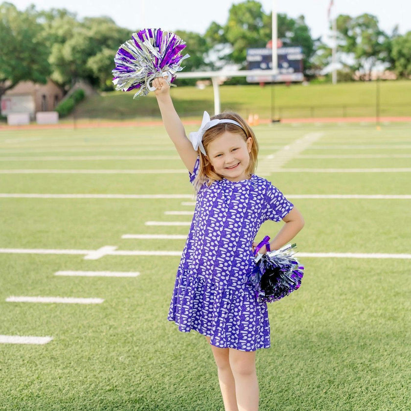 Lottie Girls' Dress - Pep Rally Purple