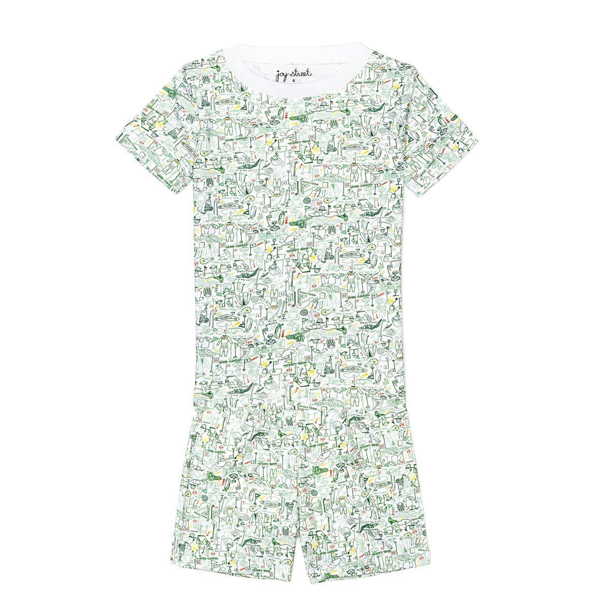 Golf Kids Short Pajama Set
