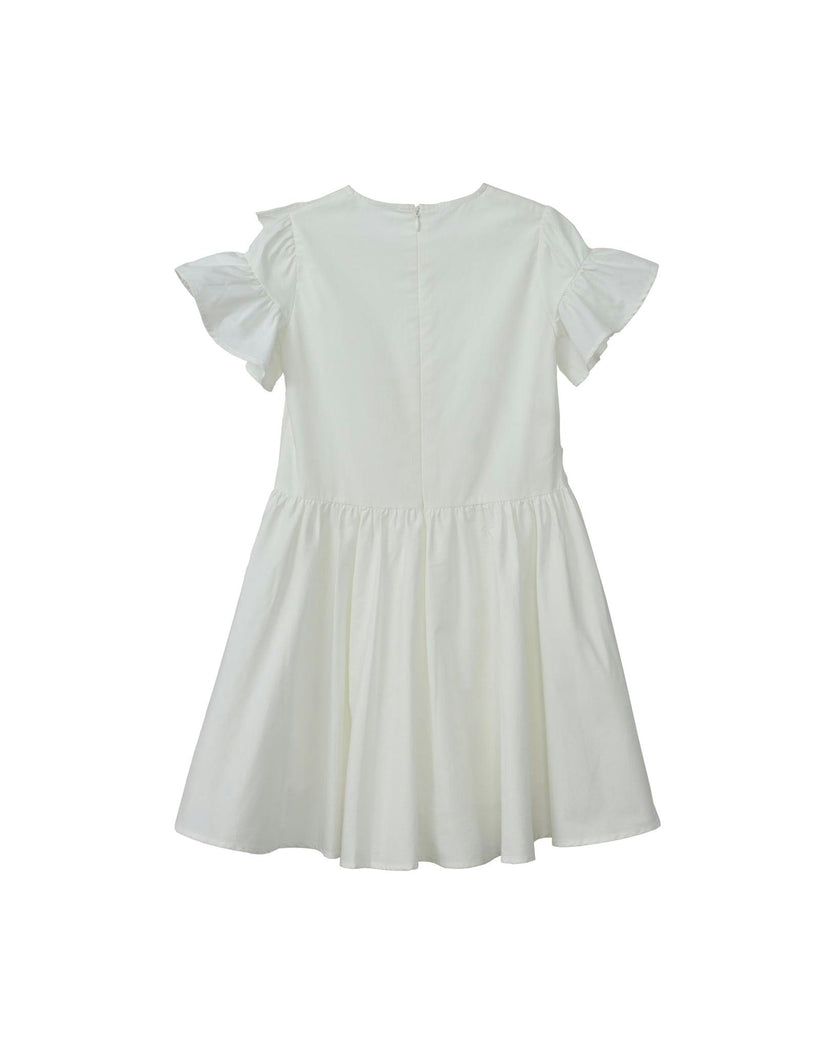 Cora dress, White