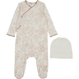Toile Footie, Pink