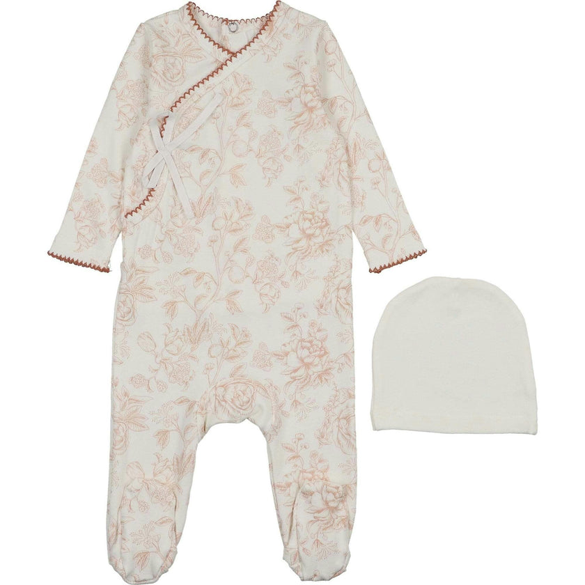 Toile Footie, Pink
