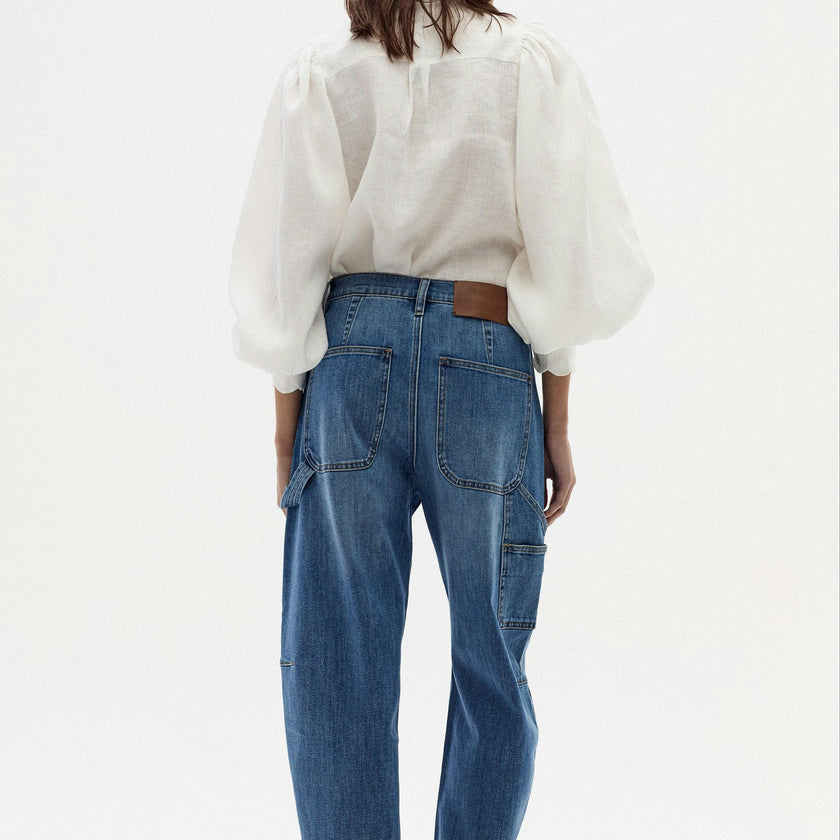 Ambar Denim Pants - Washed Indigo