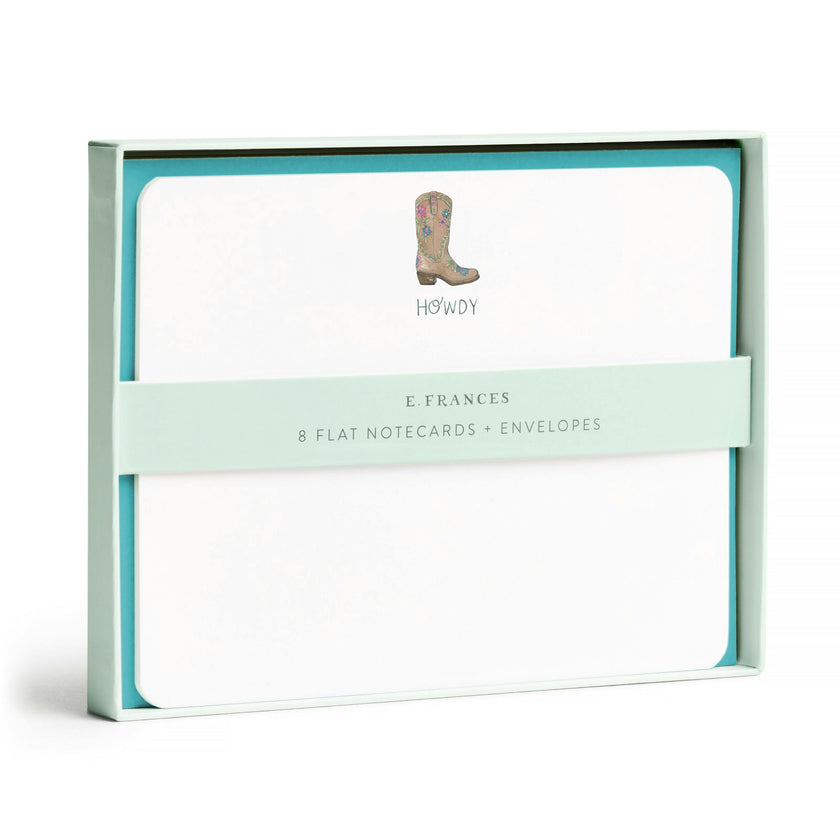 Cowboy Boot Flat Note Set