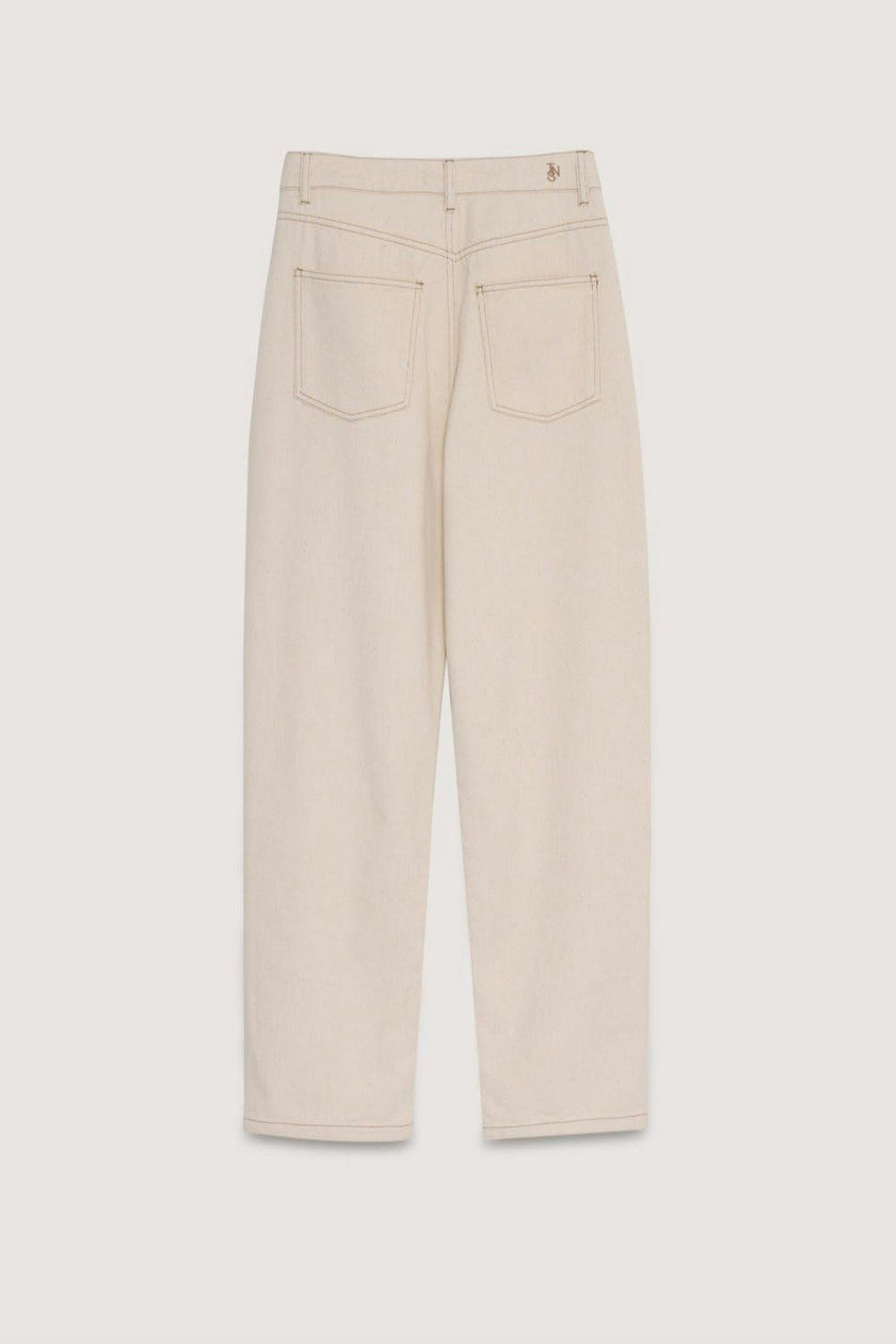 TNS Denim Woman Regular Pant Ecru_Sampling