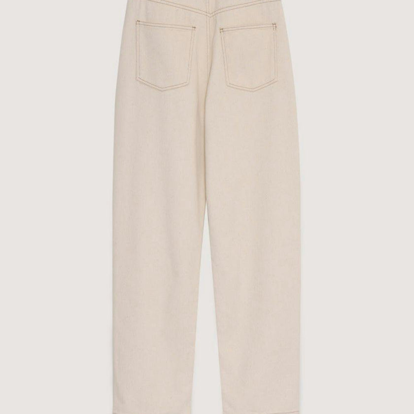 TNS Denim Woman Regular Pant Ecru