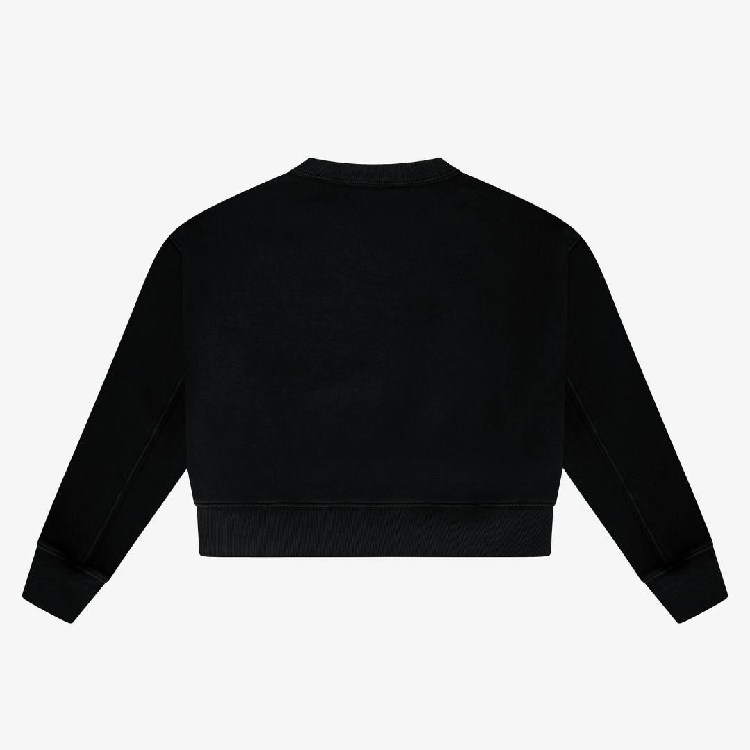 Tenly Cotton Fleece Reverse Insert Sweater