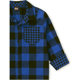Double Weave Plaid Button Up, Multi